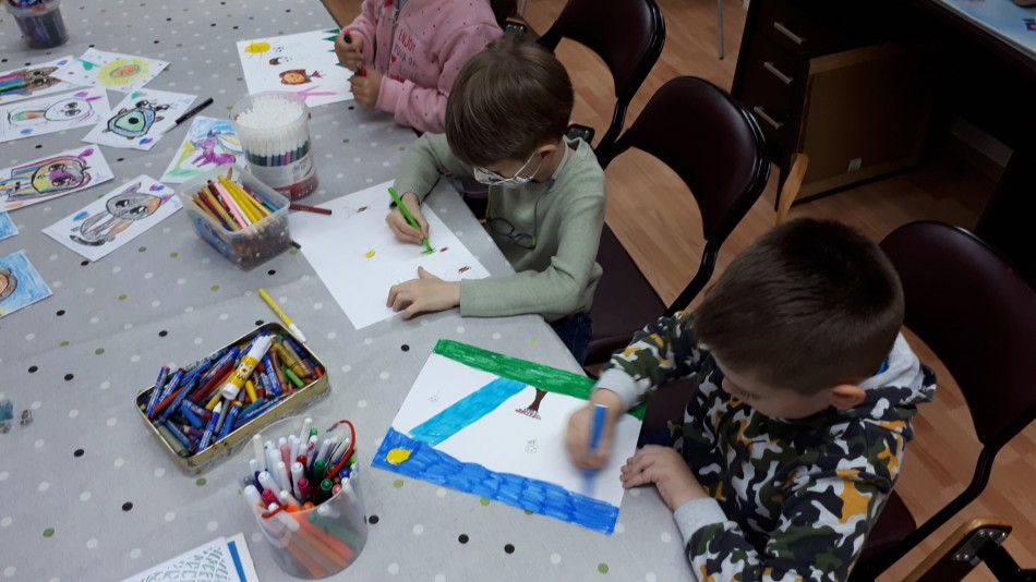 1 - Dom Malih Thalia- Likovna razgraonica