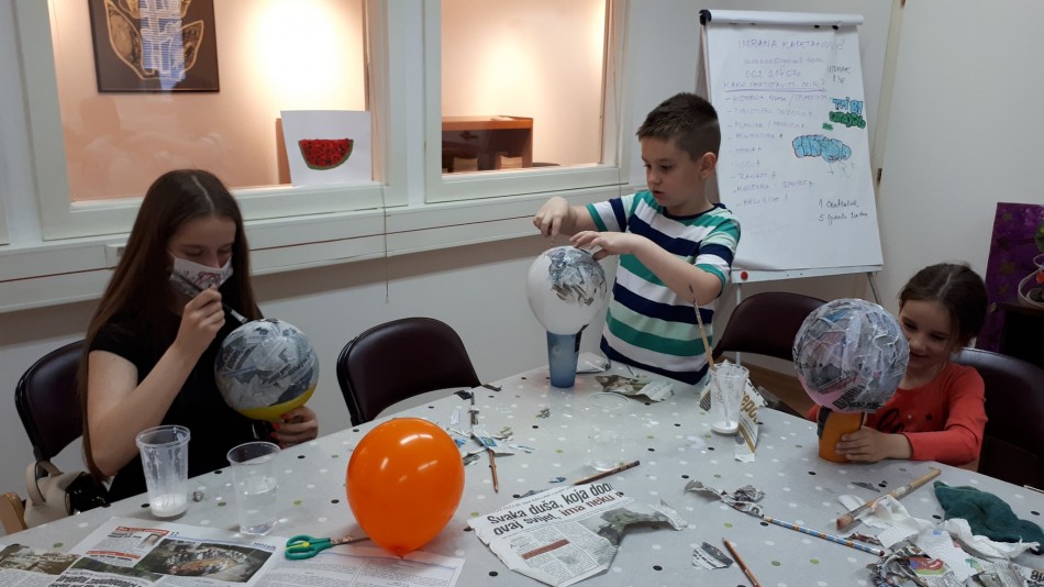 1 - Likovna razgraonica-Papier mâche I dio