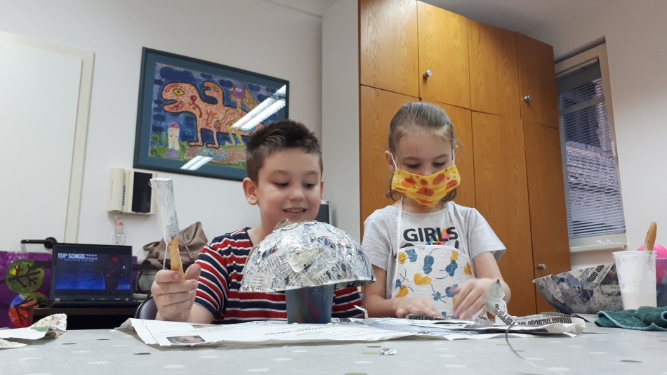 1 - Likovna razigraonica- Papier mâche II dio