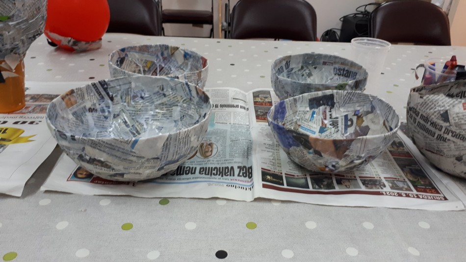 3 - Likovna razigraonica- Papier mâche II dio
