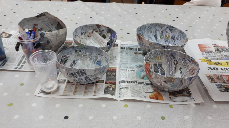 6 - Likovna razigraonica- Papier mâche II dio