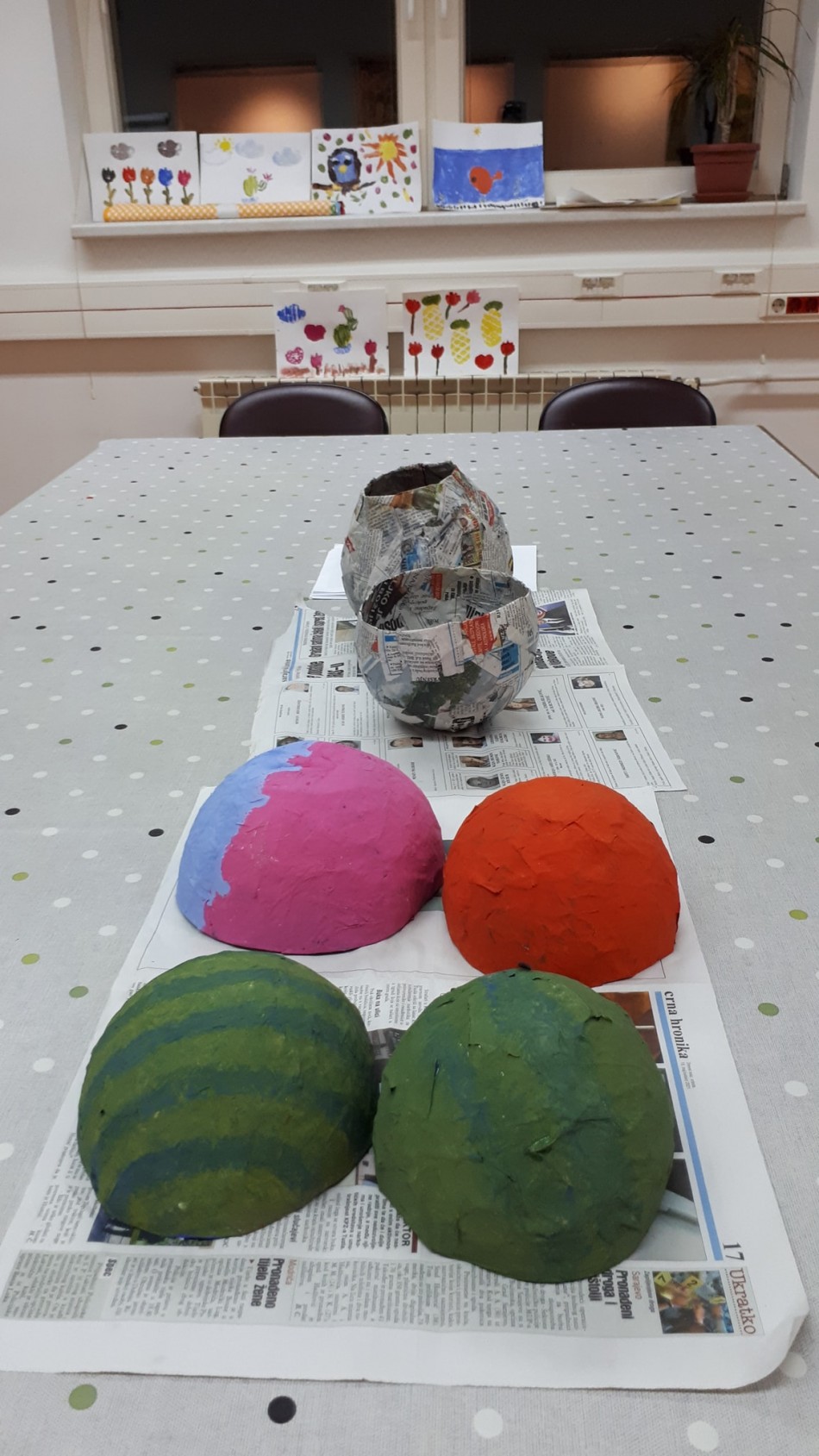 21 - Likovna razigraonica- Papier mâche II dio