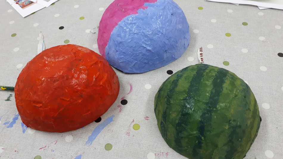 8 - Likovna razigraonica- Papier mâche II dio