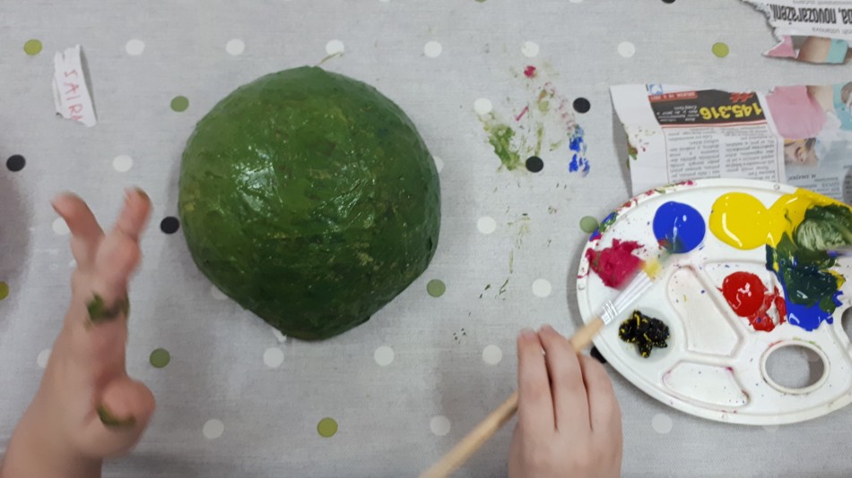 9 - Likovna razigraonica- Papier mâche II dio