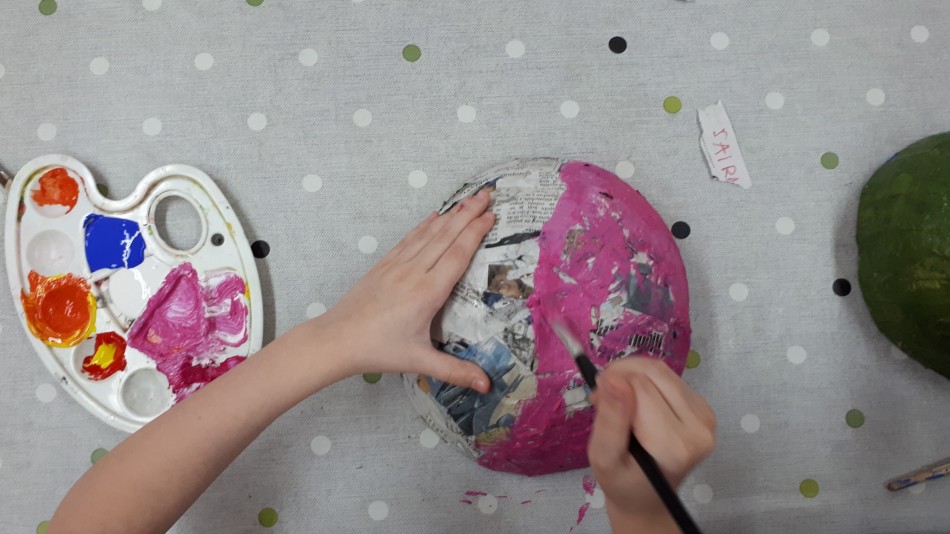13 - Likovna razigraonica- Papier mâche II dio