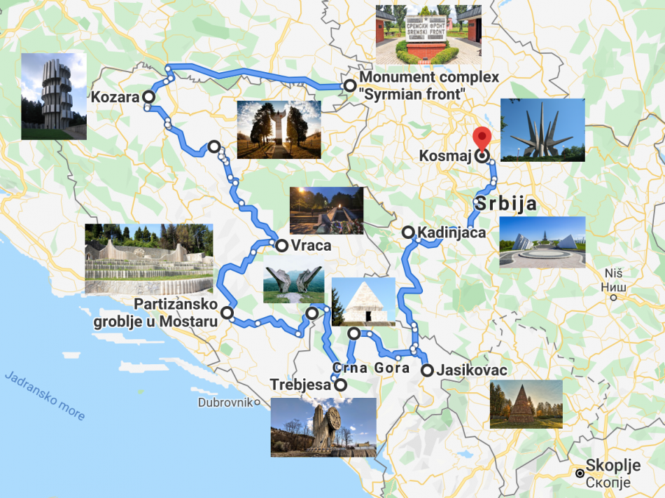 1 - "In the Footsteps of the Marshal ', Transnational Cultural Route of BiH, Serbia and Montenegro"